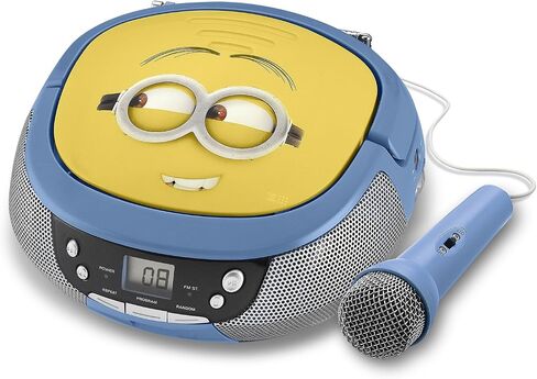 مينيونز MS-430.EX مشغل أقراص مضغوطة مع ميكروفون in Saudi Arabia