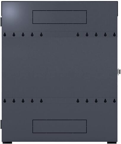 NavePoint 6U Vertical Server Rack Enclosure, Low Profile, 20.6" Deep, Max Weight Capacity 132lbs - 6U Network Cabinet Vertical Wall Mount, Perforated, Black in Saudi Arabia