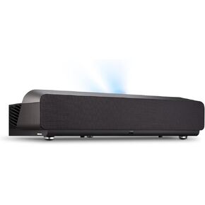 جهاز عرض ViewSonic X1000-4K True 4K UHD فائق القصر مع 1000 لومن ANSI، ومكبرات صوت Harman Kardon، وHDMI، وUSB C، و125% Rec 709، وتقنية الإطار الداخلي للمسرح المنزلي