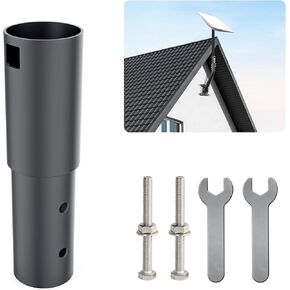 Starlink Pipe Adapter, Upgrade Buckle Design Perfectly Fit for Starlink V2, Wide Range of Adaptations for Starlink RV Mount, Starlink Roof Mount (Starlink Pipe Adapter Long)
