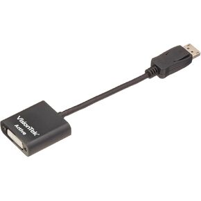 VisionTek DisplayPort to DVI-D Single Link Active Adapter, 7 Inches, Male to Female, for Lenovo, Dell, HP, Desktop Graphics and More (900340)