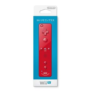 Wii Remote Plus (Red) (Renewed)