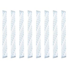 8PCS Flat Cable 150mm Length 40 Pins 0.5mm Pitch Type A Coaxial FFC/FPC Flexible Cable Suitable for High Density Electronic Application Connection