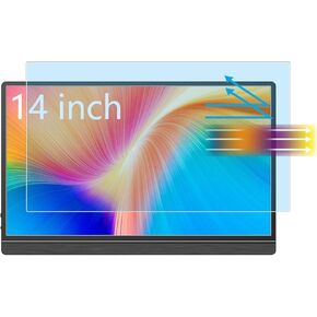 MUBUY-GOL 14 Inch Portable Monitor Anti Blue Light Screen Protector For ARZOPA/Lenovo/KYY 14 Inch Portable Monitor Reduce Eye Strain Matte Anti Glare Computer Screen Cover