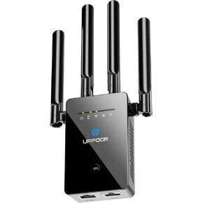 2024 Extendtecc WiFi Extender Signal Booster, Long Range Internet Extender WiFi Booster for Home, New Gen 5X Faster Wireless Repeater with Ethernet Port, Coverage up to 9,980 sq.ft and 60+ Devices in Kuwait