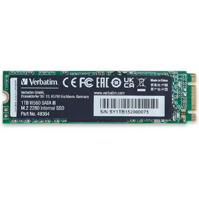 محرك الأقراص الصلبة الداخلي ذو الحالة الصلبة Verbatim سعة 2 تيرابايت SSD Vi560 3D NAND SATA III M.2 2280 in Kuwait