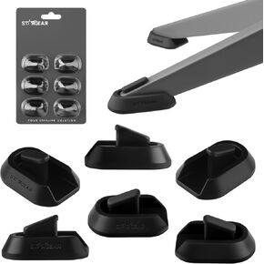 Non Slip Starlink Gen 2 Dish Stand Pad, 6 Pcs Anti-scratch Protective Pads for Starlink V2 Dishy Base Foot Silicone Protector Set