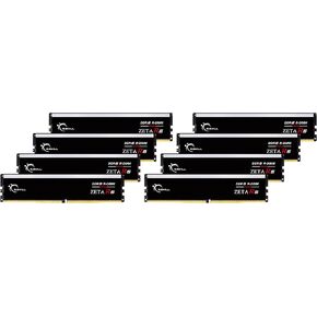 G.SKILL Zeta R5 Series (Intel XMP 3.0) DDR5 RAM 128GB (8x16GB) 6400MT/s CL32-39-39-102 1.40V Desktop Computer Memory RDIMM - Black (F5-6400R3239G16GE8-ZR5K)