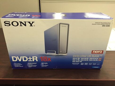 محرك أقراص Sony DRX-830U 18X خارجي USB 2.0 مزدوج الطبقة DVD±RW/CD-RW in Saudi Arabia