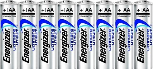 Energizer Ultimate Lithium AA Batteries (8-Pack) in Economical Bulk Packaging in Saudi Arabia