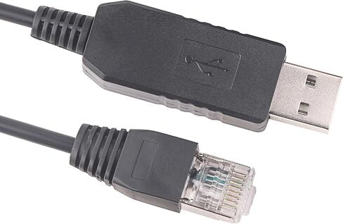 كابل برمجة USB لـ Tait TM8000 TM8100 TM8200 TM9100 TM9300 TAIT 8-pin RS232 إلى RJ45 8P8C in Saudi Arabia