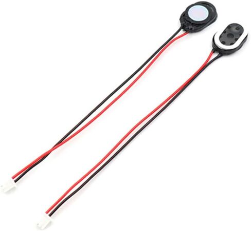 4pcs 1 Watt 8 Ohm Cavity Mini Speaker Full-Range Cavity Advertising Machine Small Speaker 3.3V 5V with JST-PH2.5mm-2 pin Interface for Arduino Small DIY Electronic Projects in Saudi Arabia