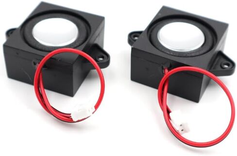 4pcs 1 Watt 8 Ohm Cavity Mini Speaker Full-Range Cavity Advertising Machine Small Speaker 3.3V 5V with JST-PH2.5mm-2 pin Interface for Arduino Small DIY Electronic Projects in Saudi Arabia