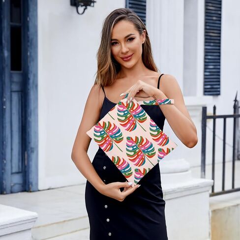 حقيبة مبللة مقاومة للماء، حفاضات قماشية قابلة لإعادة الاستخدام، حقيبة رطبة وجافة، حقيبة غسيل كبيرة للسفر، ملابس متسخة، بدلة استحمام، حقيبة تدريب لصالة الألعاب الرياضية، ملابس السباحة، اليوغا، السفر، حمام السباحة، الشاطئ (ديكور أوراق النخيل 8) in Kuwait