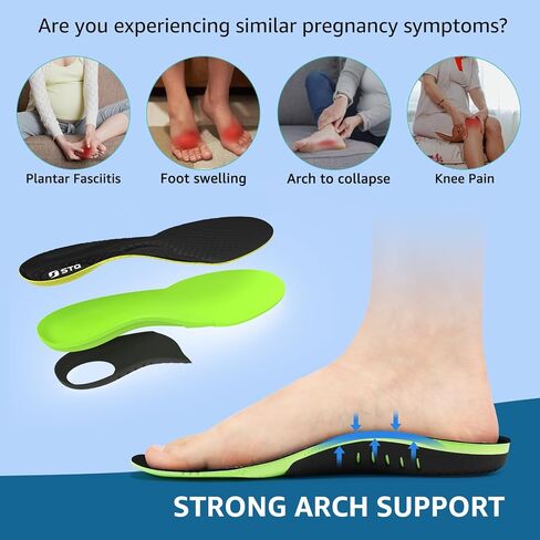 أحذية STQ Slip Ins النسائية سهلة الارتداء أحذية مشي لتقويم العظام بدون استخدام اليدين لتخفيف التهاب اللفافة الأخمصية in Kuwait