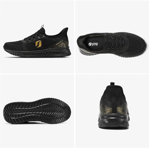 أحذية STQ Slip Ins النسائية سهلة الارتداء أحذية مشي لتقويم العظام بدون استخدام اليدين لتخفيف التهاب اللفافة الأخمصية in Kuwait