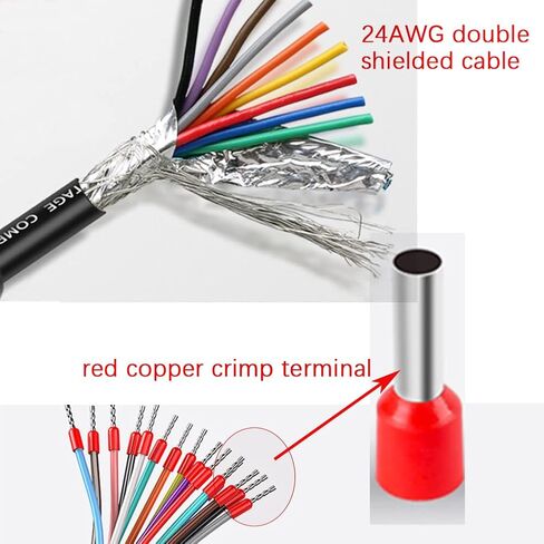 موصل اندلاع بدون لحام ذكر DB9 مع كبل بديل بطول 5 أقدام 26AWG، غلاف بلاستيكي RS232 D-SUB تسلسلي إلى لوحة توصيل محول ذكر لمحطة منفذ 9 سنون in Kuwait