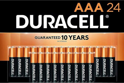 Duracell Coppertop AAA Batteries, 4 Count, 12-Year Shelf Life, Long-lasting in Kuwait