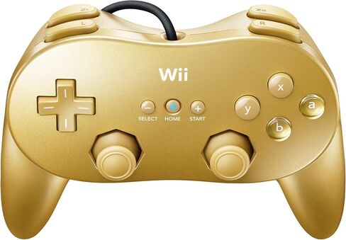 Wii Classic Controller Pro - Gold (Renewed) in Saudi Arabia