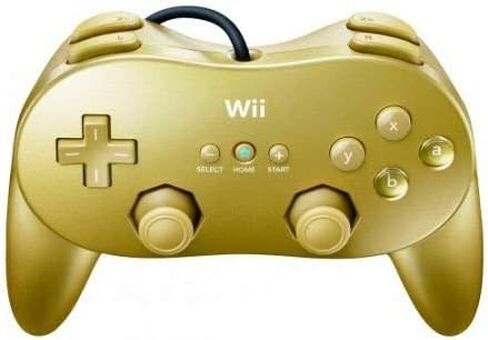 Wii Classic Controller Pro - Gold (Renewed) in Saudi Arabia