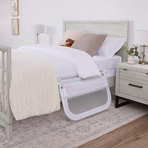 Fisher-Price Little Naps Bed Rail in White in Kuwait