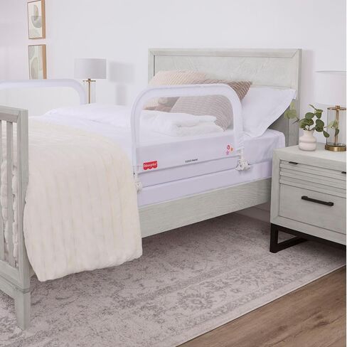 Fisher-Price Little Naps Bed Rail in White in Kuwait