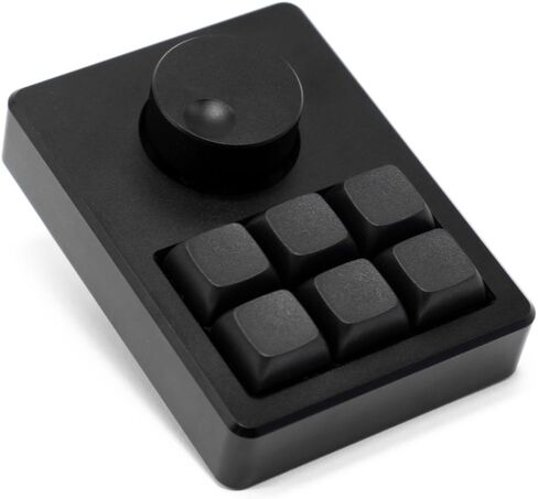 لوحة Macropad ذات 6 مفاتيح من الألومنيوم قابلة للبرمجة والتبديل السريع in Saudi Arabia