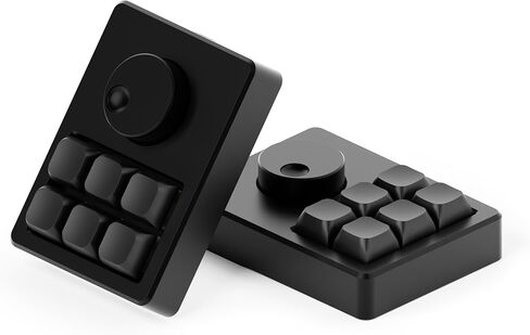 لوحة Macropad ذات 6 مفاتيح من الألومنيوم قابلة للبرمجة والتبديل السريع in Saudi Arabia