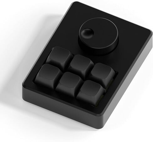لوحة Macropad ذات 6 مفاتيح من الألومنيوم قابلة للبرمجة والتبديل السريع in Saudi Arabia
