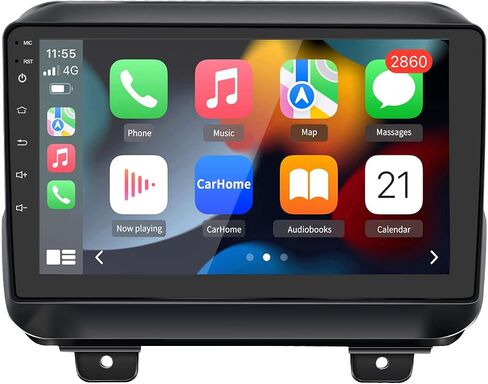 ستيريو راديو السيارة AWESAFE لسيارة جيب رانجلر JL Gladiator 2018-2022 مع CarPlay اللاسلكي Android Auto in Saudi Arabia