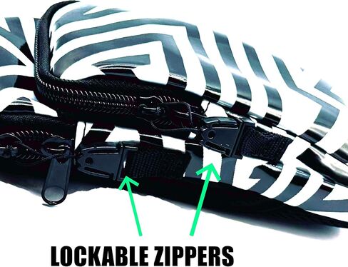 Vers Murse Cell Phone Bag Fan Holster Fanny Pack with Arm/Leg Band, Buckled Zippers and Hidden Zipper Pocket for Music Raves and Circuit Parties (BLUE Fan Holster + Waist Belt) in Saudi Arabia