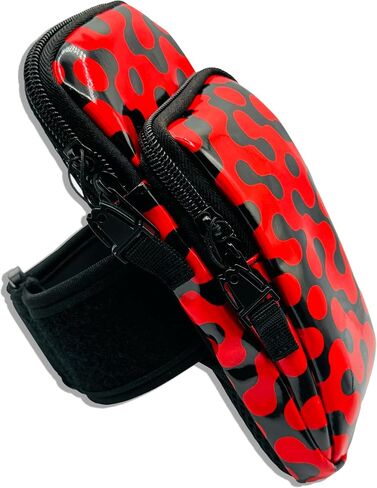Vers Murse Cell Phone Bag Fan Holster Fanny Pack with Arm/Leg Band, Buckled Zippers and Hidden Zipper Pocket for Music Raves and Circuit Parties (BLUE Fan Holster + Waist Belt) in Saudi Arabia