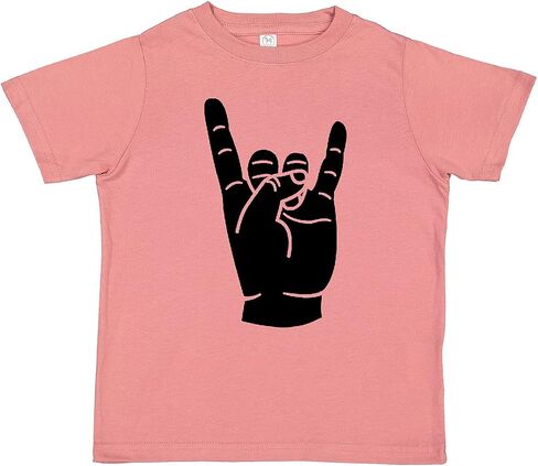 inktastic Rocker Horns Toddler T-Shirt in Kuwait