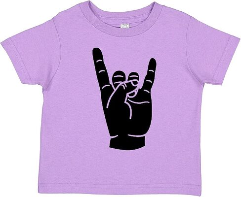 inktastic Rocker Horns Toddler T-Shirt in Kuwait