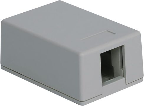 ICC Surface Mount Box with 1 Port, White, 25-Pack in Saudi Arabia