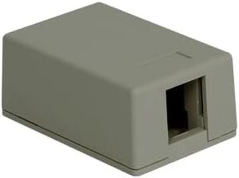 ICC Surface Mount Box with 1 Port, White, 25-Pack in Saudi Arabia