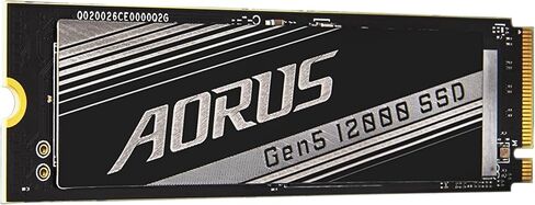 GIGABYTE AORUS Gen5 12000 SSD 2TB PCIe 5.0 NVMe M.2 Internal Solid State Hard Drive with Read Speed Up to 12400MB/s, Write Speed Up to 11800MB/s, AG512K2TB in Saudi Arabia