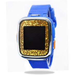 MightySkins Skin Compatible with VTech Kidizoom Smartwatch DX wrap Cover Sticker Skins Gold Glitter