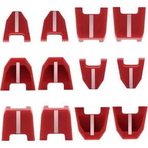 42-38-0017 No-Mar Pad Kit Fits For Milwaukee M18 2746-20 2746-20 Nailer No Mar Tip Kit，18 Gauge Brad Nailer Tips 4-Pack