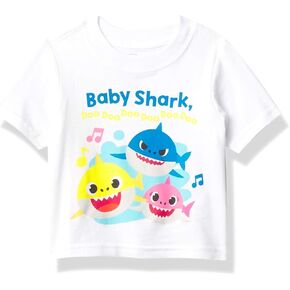 Pinkfong Boys Baby Shark Doo Family Short Sleeve T-Shirt