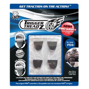 Snakebyte Trigger Treadz - Original 4-Pack for (PS4) - Anti Slip Trigger Rubbers - PlayStation 4
