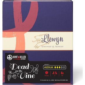 Hunt A Killer Dead on The Vine - Solve a Murder at a Winery - for True Crime Fans with Documents & Puzzles - Murder Mystery Game for Adults - Solve Crimes at Game Night or Date Night - Ages 14+