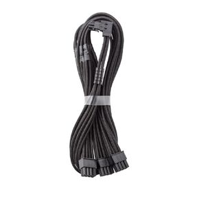 كابل CableMod RT-Series Pro ModMesh بأكمام 12VHPWR 90° StealthSense PCI-e لـ ASUS/Seasonic/Phanteks - البديل A (أسود، 16 سنًا إلى 8 سنون ثلاثية، 60 سم)