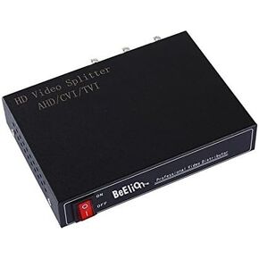 AHD/CVI/TVI 1CH in 2 Channel Output Video Amplifier Splitter distributor