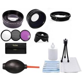 WIDE ANGLE LENS +MACRO + TELEPHOTO ZOOM LENS + FILTER KIT for OLYMPUS TOUGH TG-5,TG-6 TG6 TG-5 TG5 TG-4 TG4 TG-3 TG3 TG-2 TG2 TG-1 TG1 Tough+adapter included