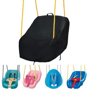 Outdoor Toddler Swing Seat Cover for Little Tikes/Stpe2 Baby Swing Seat,Outdoor Baby Swing Cover,A Wide Selection of Cute Colors and Patterns,Gray