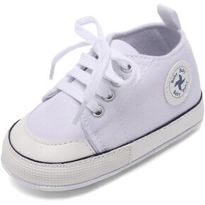BEIDI Baby Girl Boy Shoes 0-18 Months,Infant Unique Essentials Gifts,Unisex Newborn Doll Slip-on Soft Sole High-top Frist Walking Sneakers