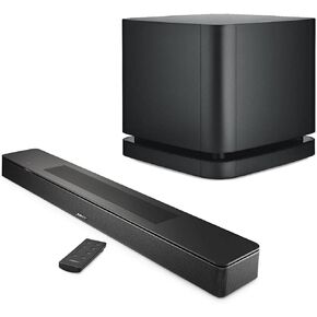 Bose Smart Soundbar 600, Black with Bass Module 500