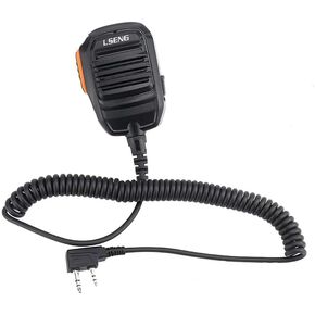 Walkie Talkie shoulder Microphone Radio Speaker Mic with PTT for Baofeng UV-5R BF888S UV-82 Retevis 2 Way Radio