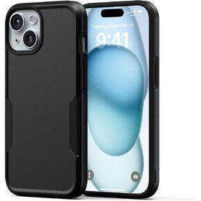 NTG【2023 New Designed for iPhone 15 Case, Heavy-Duty Tough Slim Shockproof [2 Layer Structure][Military Grade Protection] Phone Case for iPhone 15 (6.1 Inch), Cherry Juice Pink